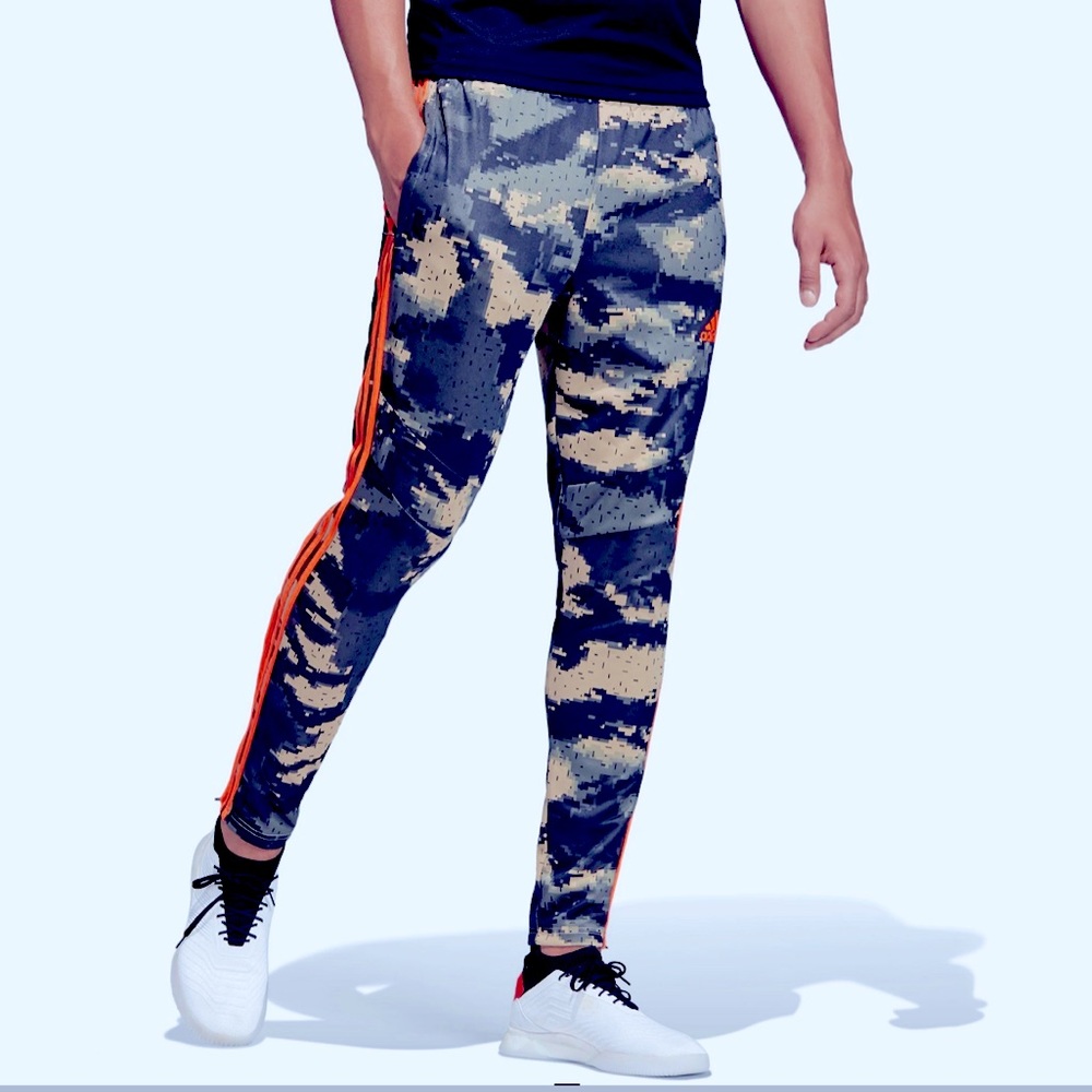adidas Camouflage Street Style Big Boys Skinny Training Pants - Picture 2 of 14